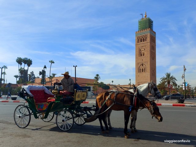 Cosa vedere a Marrakech in 3 giorni. Moschea della Koutoubia.