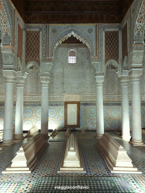Cosa vedere a Marrakech in 3 giorni. Tombe Saadiane.