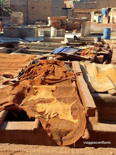 Cosa vedere a Marrakech in 3 giorni.  Tanneries o Concerie.