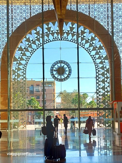 Cosa vedere a Marrakech in 3 giorni. La Stazione dei treni.