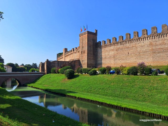 Cosa vedere a Cittadella in un giorno. Fossato delle mura.