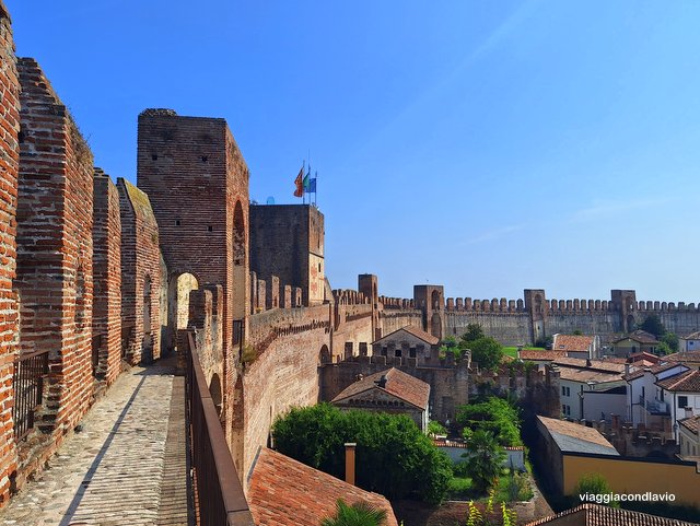 Cosa vedere a Cittadella in un giorno. Mura e Camminamento di Ronda.