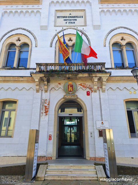 Cosa vedere a Cittadella in un giorno. Palazzo Mantegna. Comune di Cittadella.