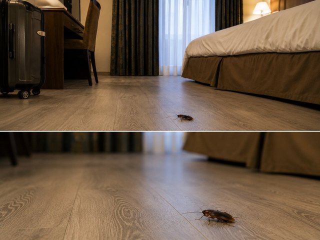 Insetti e Scarafaggi in hotel: cosa fare subito, rimborso e diritti del viaggiatore